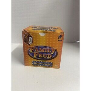 Cardinal Board  Game Family Feud - Game Cards Box One Pack New Sealed